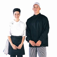 Food shirts and trousers Sizes: XS - 5XL - White - Black - Mid Blue - Royal Blue - Black/white check