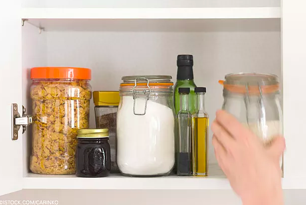 Clear the cupboards
