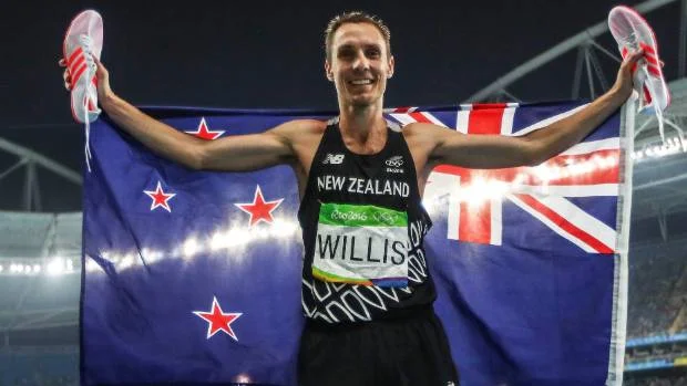 Nick Willis walks tall