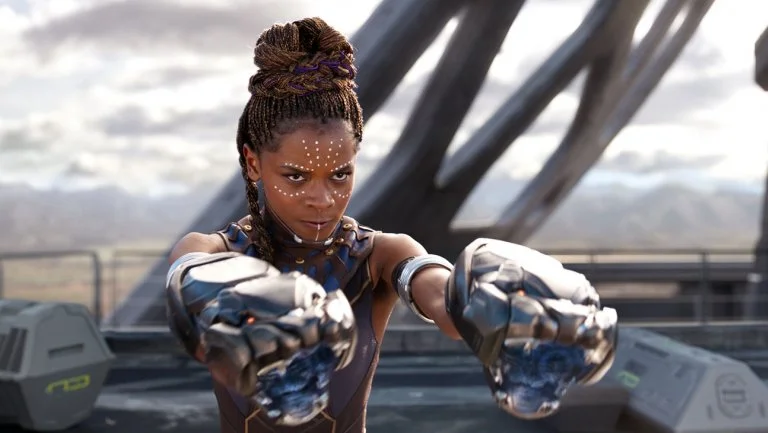 Letitia Wright lights up the Marvel universe