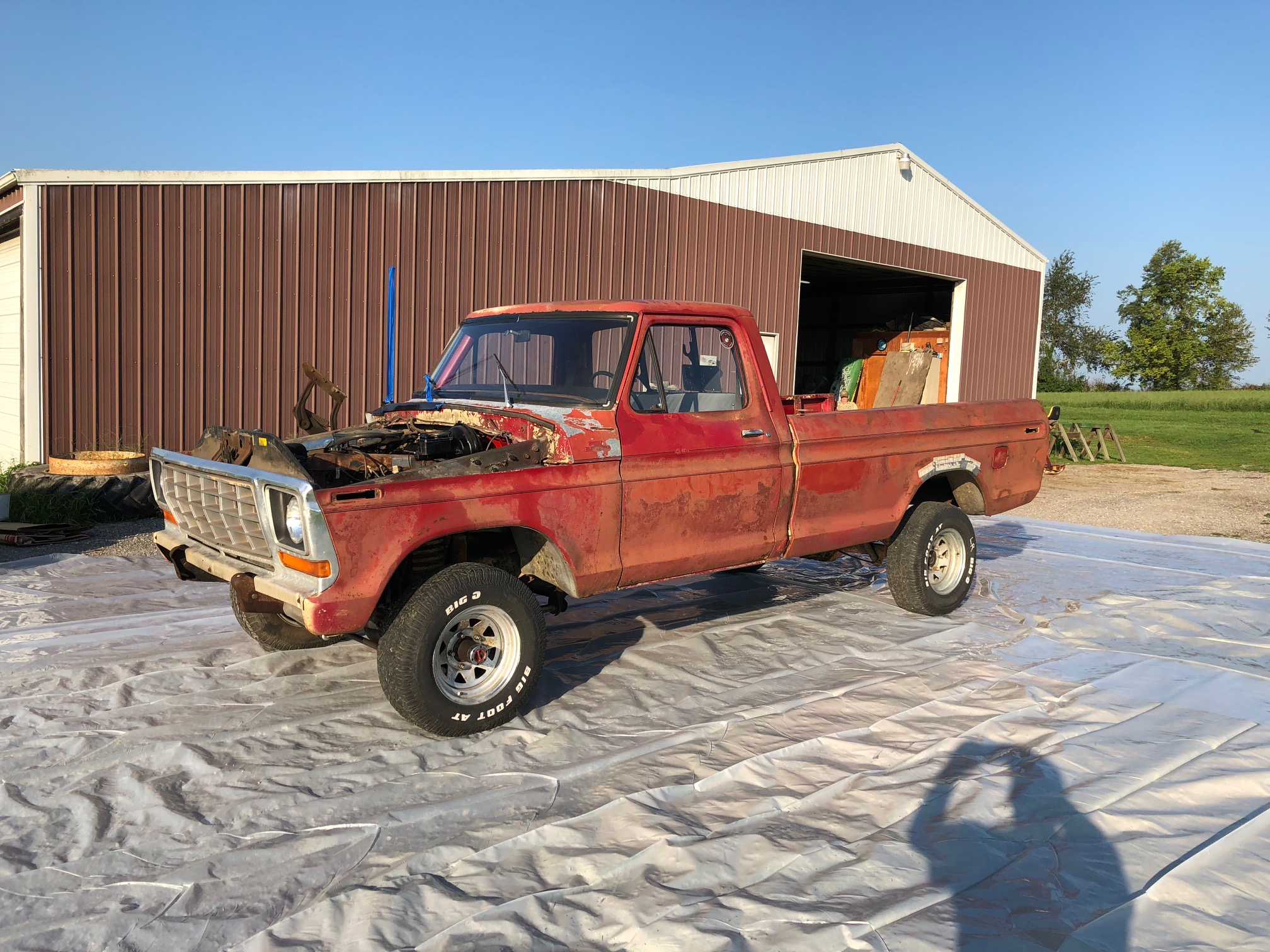 70's Ford Pickup Truck Before