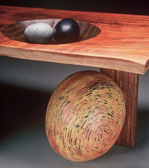 Bench With Two Stones
