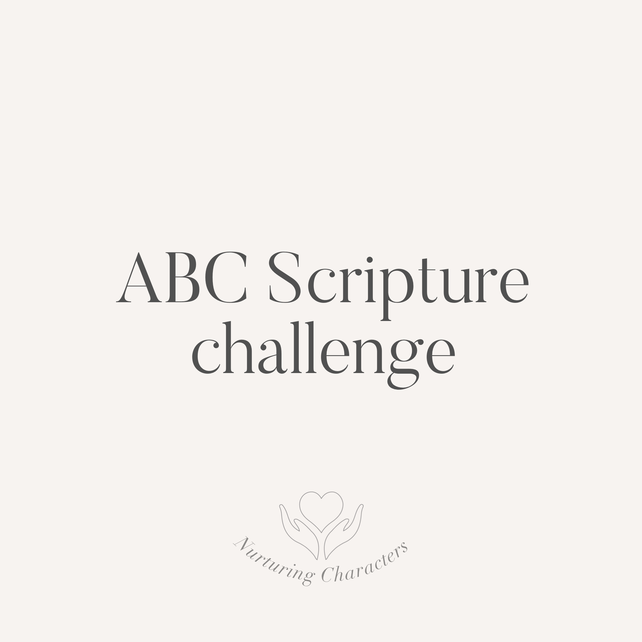 ABC Scripture Challenge