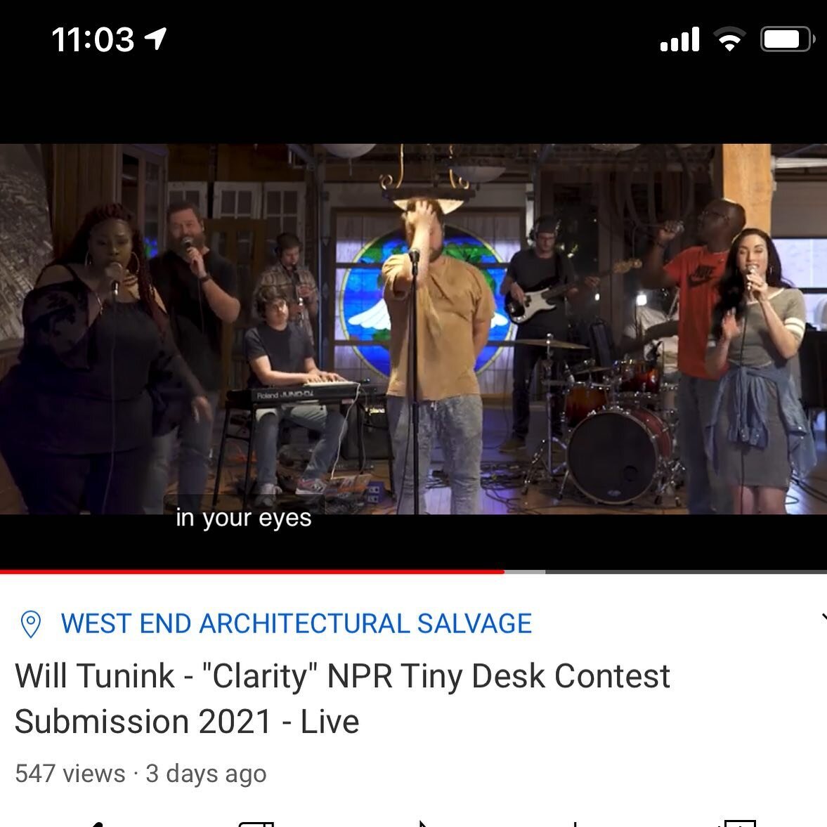 I just want to say thank you. In just 3 days the fam has watched this thing over 500 times. A contest submission video! What! 

I&rsquo;m truly grateful for your support. Keep watching, keep vibing, keep sharing. You truly awesome.

#Clarity #NPR #De