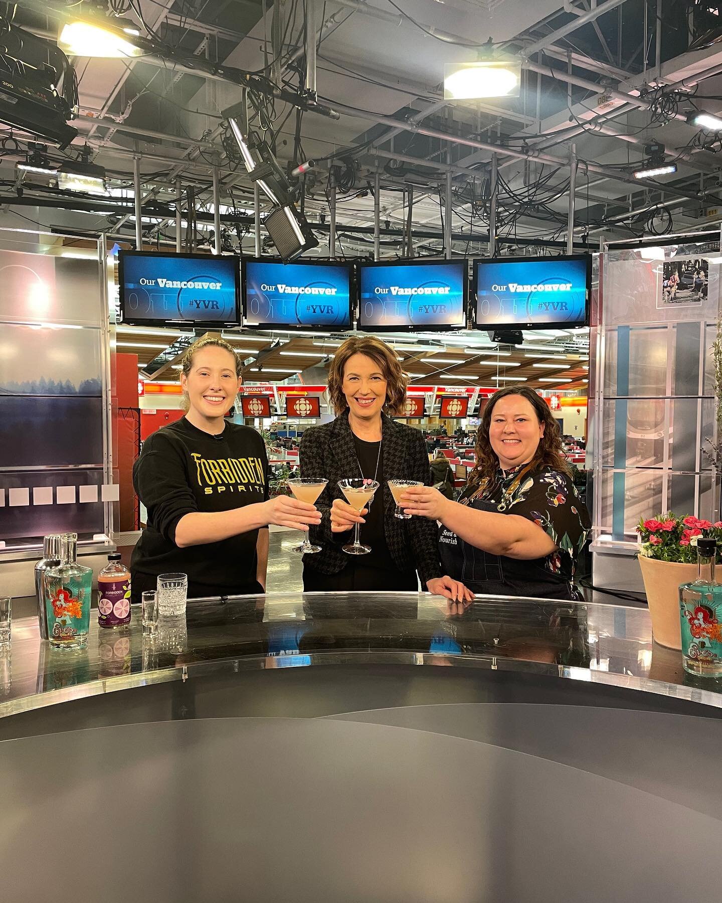 🌱Check out our Garden to Glass 🍸demo with @forbiddenspiritsdistilling @cbcvancouver with host Gloria Macarenko airing this Saturday at 9am on Our Vancouver. 

🍅Seed &amp; Nourish will be presenting @vanhomeshows March 17 at 4pm and 18th at 2pm. Ge