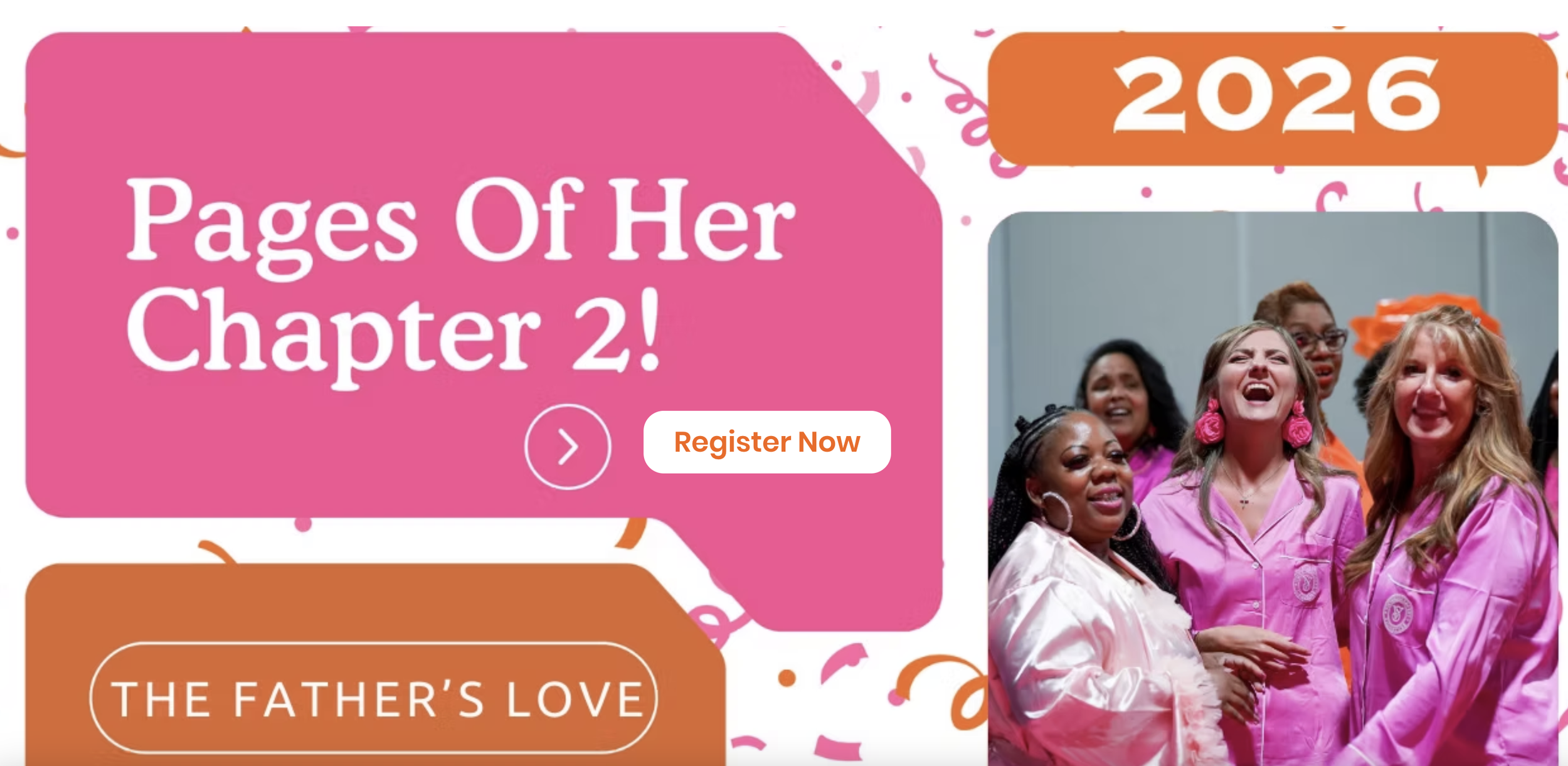 Pages of Her Women's Pajama Party