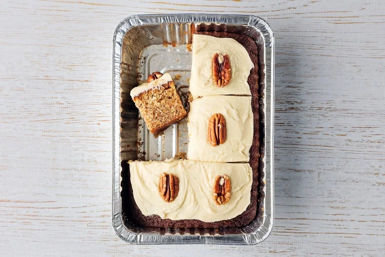 Maple and pecan cake
