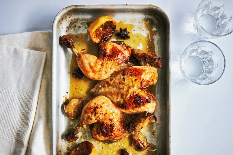 Maple and lemon chicken marinade