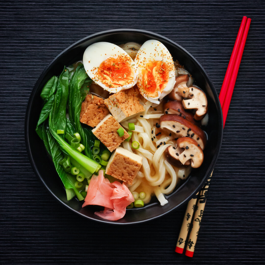 A moment of Zen.

Udon, miso, tofu, vegetables, egg, ginger.

Because Melbourne is Melbourne, there's a Japanese supermarket within strolling distance of my front door. Of all its treasures, the frozen udon noodles are my favourite. Made in Japan &nd