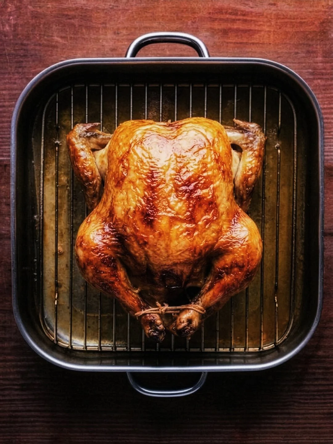 Sunday.

If I have the time &ndash; it's raining today, so I do &ndash; this is my favourite way to roast a chicken. Three hours low and slow under foil, then 40 minutes uncovered at 190&deg;.