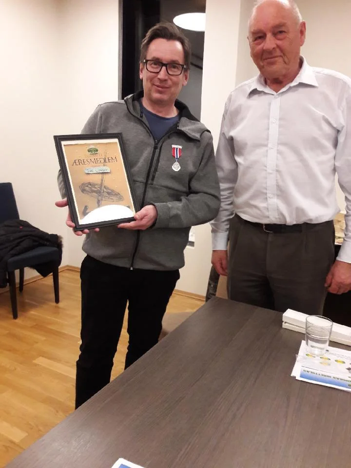Jan Lyngen fikk pris for sine mangeårige bidrag i snowboard og freeski-miljøet.