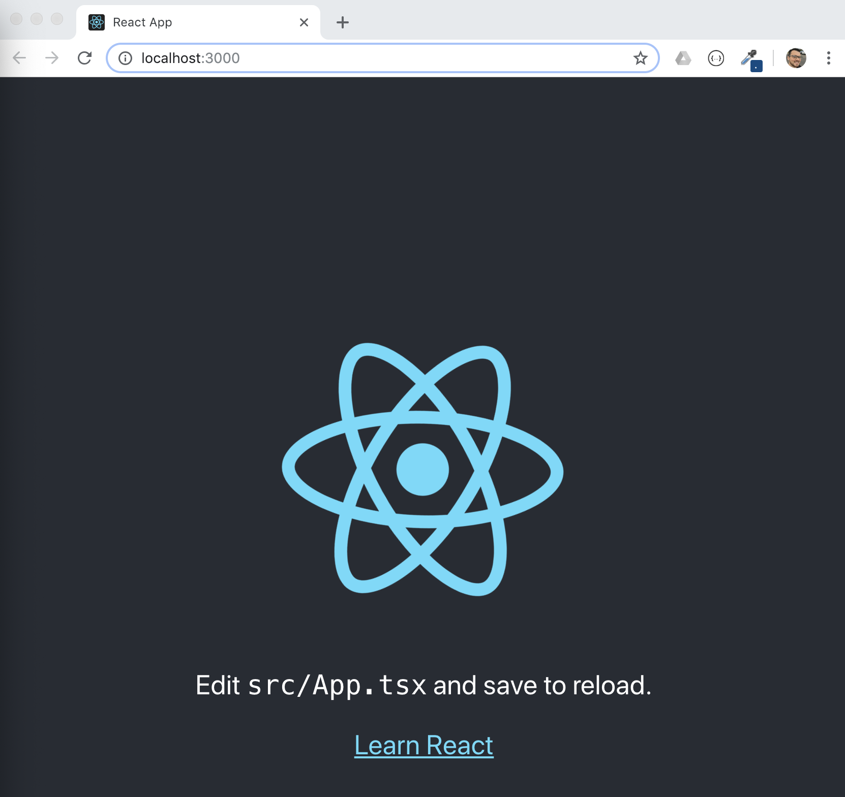 npm start