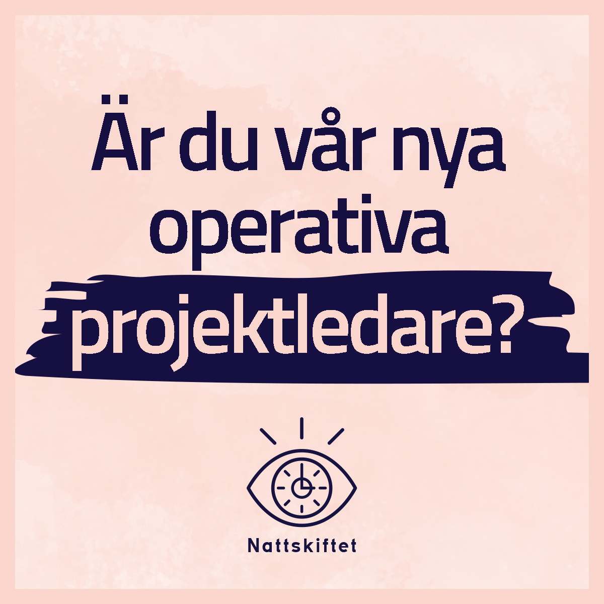 Operativ Projektledare till två-årigt projekt mot våld och sexuella övergrepp på publika arrangemang