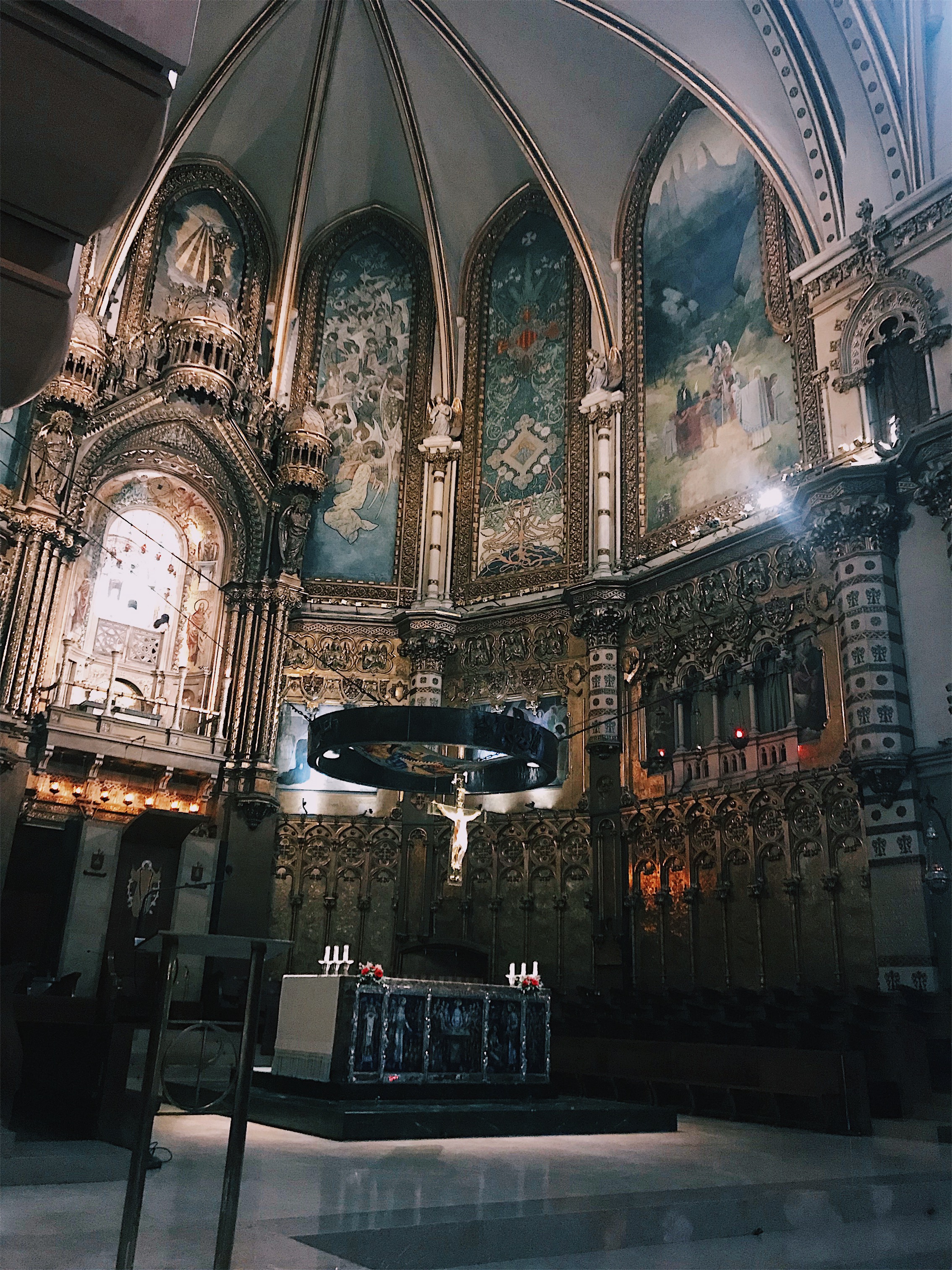 Inside the bascilica