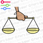 BlackHandHoldingScaleJusticeLawLegalWeighcompareEqual.png
