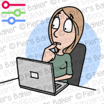 WomanLaptopComputerShockedSurprisedWorryWorriedAnxiousAnxietyConcernedLookWitnessSee.png