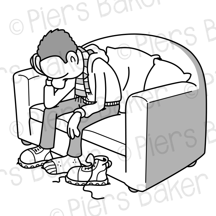MigraineHeadacheUnhappyDepressedSadSofaSlumpSitHousebound.png