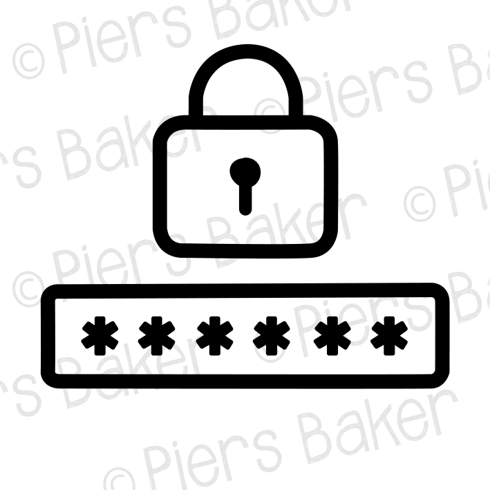 PadlockedSecurePasswordDataIconSymbolGraphicSecurity.png