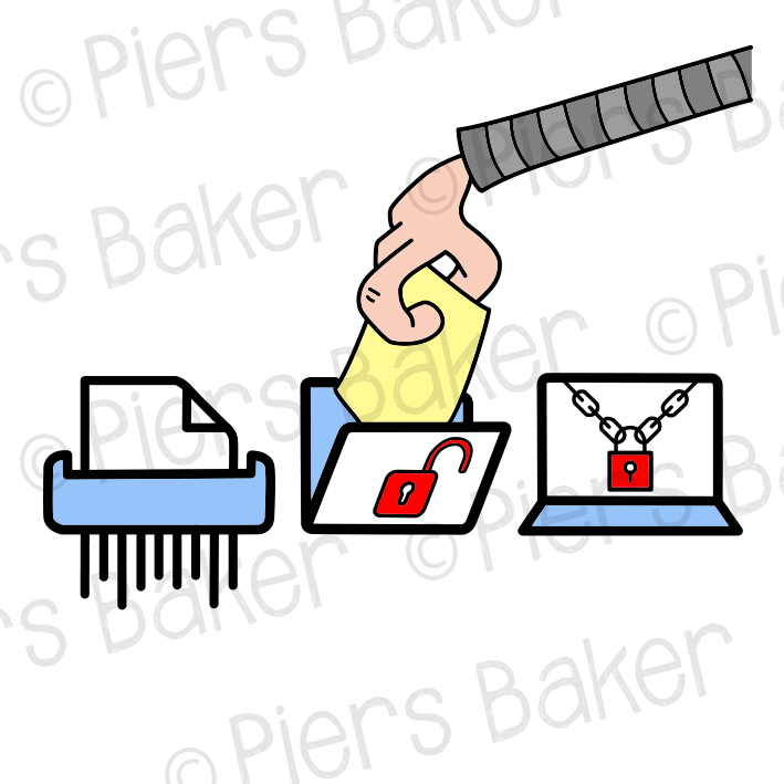 DataSecurityTheftIconsShredderLaptopPadlockedSecureStealFileFolderHacked.png