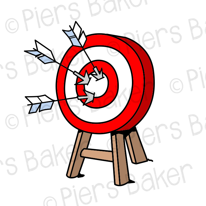BullseyeHitTargetArrowsAimAchievementSuccessWinnerMiddleShotRingsBow.png