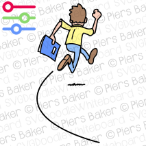 RunAwayDashHurryDeadlineManHurryDocumentPaperwork.png