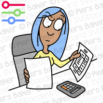 WomanPaperworkDocumentsSuspiciousFraudDetectionSuspicion.png