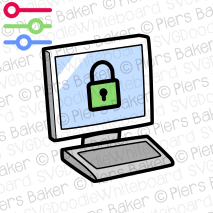 SecurityLockedTechnologyComputerDesktopPCKeyboardGadgetPadlock.png