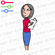 AsianJapanesChineseWomanTurningAroundLookBehindUnsureWorriedWorryConcernedAnxiousNervousReadingPaperworkDocument.png