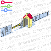 CustomsBorderCrossingSecurityCountryDivideImmigrationControlBarrierFenceWall.png