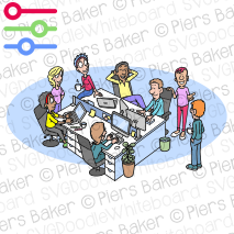 PeopleStaffEmployeesColleaguesWorkplaceOfficeHappyContentDeskComputerLaptopWorkstationSmileFriendsCompanyBusiness.png