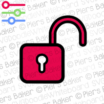 _OpenRedPadlockIconSymbolSecurity.png