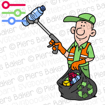 LitterPickerGarbageCollectionRecyclingLogoBinTrashManEnvironmentBagCleanTidyVolunteer.png