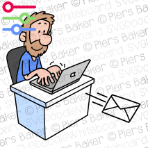 BeardedManSendingEmailComputerDesktopWorkplaceBusinessTypeIconSymbol.png
