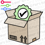 OpenBoxPackageParcelApprovedApprovalAcceptPassCorrectGoodsDeliveryDespatch.png