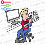 PeterManSittingChairWorkplaceCompterTurnAroundShowPointpaperworkDocumentContractLetterStressedWorryWorried.png