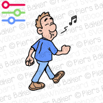 ManWalkingWhistleWhistlingIgnoreIgnoringTuneMusicalNotesStride.png