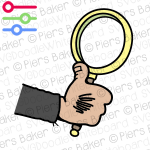 HairyHandHoldingMagnifyingGlassSearchLookSeekInspectionExamineClosely.png