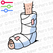 InjuryInjuredLegFootPlasterBandageHurtPatientHospital.png