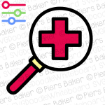 MagnifyingGlassHealthcareRedCrossMedicalSearchInspectTest.png