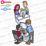 PeopleWorkplaceColleaguesStaffTeamworkDesksCollaborationHappyComputersStaffEmployees.png