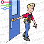 PeterClosingDoorLeavingRoomExitHighVisibilityJacketWarehouseManager.png