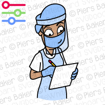 NurseDoctorClipboardMedicalRecordsVisorFaceMaskWriteNotesCovid19CoronavirusCareHealthcare.png
