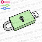 LockedPadlockSecurityUSBStickStorageDeviceGadgetDataDiskRemoveableDrive.png