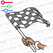FinishEndFlagWaveBlackDiversityChequeredCheckedWhiteStopCompletedRaceWinnerVictory.png