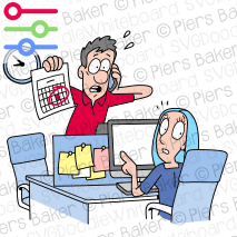 DeadlineLateStressWorkplacePanicWorryWorriedScheduleCalendarClockTime.png