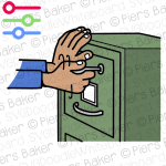HandsLockingFilingCabinetSecurityPrivatePrivacySecrecySecureLockedKey.png