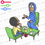 MeetingDiversityHijabManagerBossColleaguesCoffeeSitTableChairsExplainWorkplaceDiscussion.png