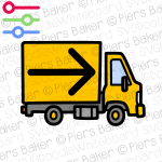 TruckDeliveryVanArrowVehicleDespatchcourierdriveAutoVan.png