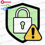 IconSymbolGraphicPadlockSecurityBreachHackedScammedAlertAlarmwarningTriangleExclamationMarkShield.png