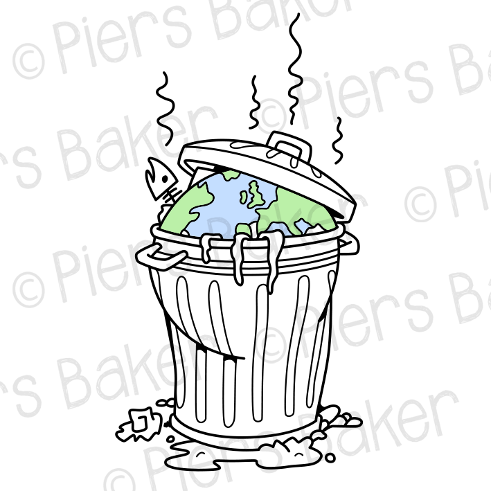 TrashGarbageRubbishBinCanGlobeWorldPlanetEnvironmentEarth.png